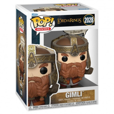 Funko POP Gimli (nadie lanza a un enano) El Se&ntilde;or de los Anillos 2028