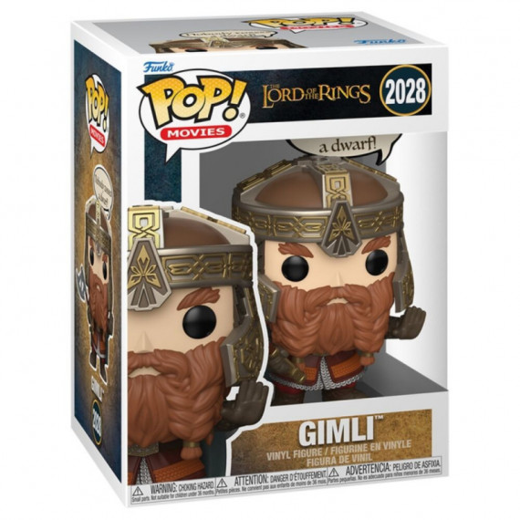 Funko POP Gimli (nadie lanza a un enano) El Señor de los Anillos 2028