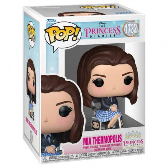 Funko POP Mia Thermopolis Transformation Princesa por Sorpresa Disney 1732