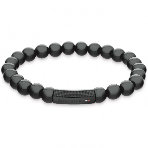 PULSERA CUENTAS BLACK