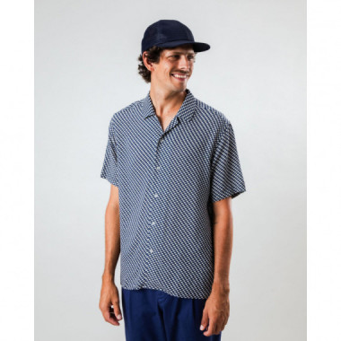 Camisas y tops Camisa BRAVA FABRICS Aloha Tramuntana Navy