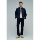 Pantalones Pantalón Jogger SALSA JEANS Lino Azul Marino