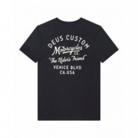 Camisetas Hombre Camiseta DEUS EX MACHINA Camber Black