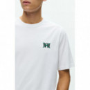 Camisetas Hombre Camiseta Double a By WOOD WOOD Bobby Taxi White