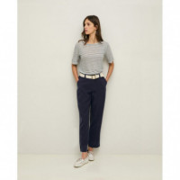 Pantalones Pantalón YERSE Alex Tencel Navy