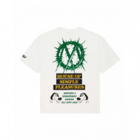 Camisetas Hombre Camiseta DEUS EX MACHINA Office Musique Vintage White