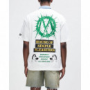 Camisetas Hombre Camiseta DEUS EX MACHINA Office Musique Vintage White