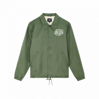 Chaquetas Hombre Chaqueta DEUS EX MACHINA Venice Coach Pine Green
