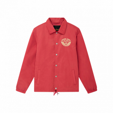 Chaquetas Hombre Chaqueta DEUS EX MACHINA Munificence Coach Melon Red