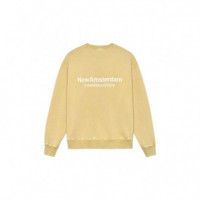 Sudadera Hombre Sudadera NEW AMSTERDAM SURF ASSOCIATION Yellow Stone