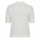Jerséis y Sudaderas Polo NÜMPH Nualette Cloud Dancer