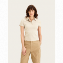 Camisetas Mujer Polo Dockers® Slim Buttercream Beige  DOCKERS
