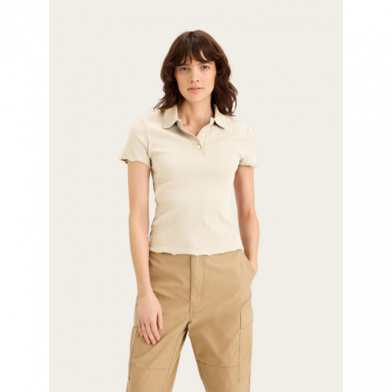 Camisetas Mujer Polo Dockers® Slim Buttercream Beige  DOCKERS