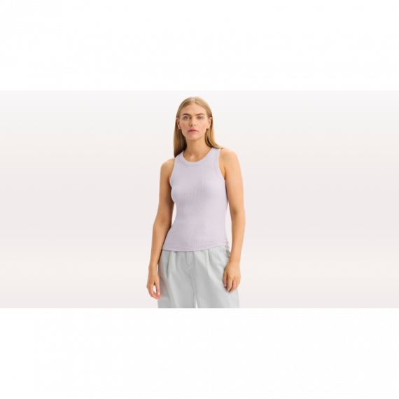 Camisetas Mujer Top Dockers® Rib Slim Fit Thistle Purple  DOCKERS