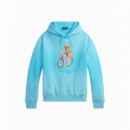 Jerséis y Sudaderas Sudadera POLO RALPH LAUREN Hoodie con Polo Bear Perfect Turquoise
