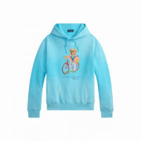 Jerséis y Sudaderas Sudadera POLO RALPH LAUREN Hoodie con Polo Bear Perfect Turquoise
