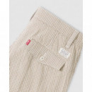 Bermudas Levi's® Xx Chino Lightweight Cadiz Plaid Silver Birch  LEVI'S