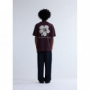 Camisetas Hombre Camiseta NEW AMSTERDAM SURF ASSOCIATION Hibiscus Walnut
