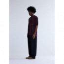 Camisetas Hombre Camiseta NEW AMSTERDAM SURF ASSOCIATION Hibiscus Walnut