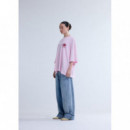Camisetas Hombre Camiseta NEW AMSTERDAM SURF ASSOCIATION Corporate Logo Pink Lady