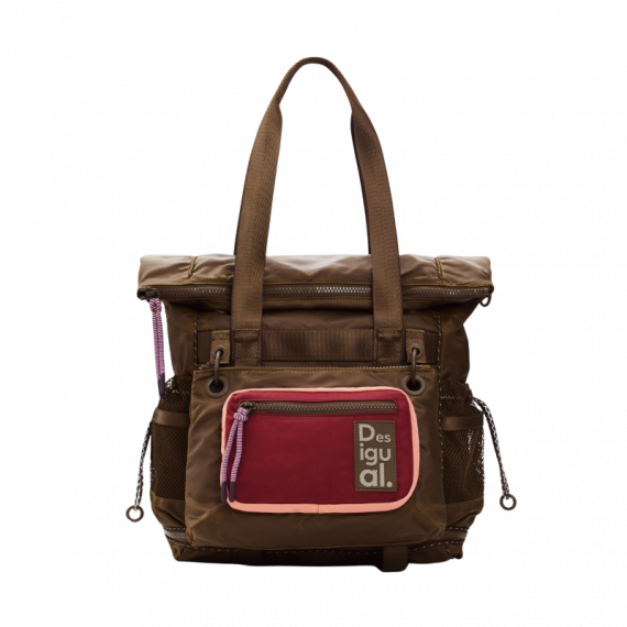 Mochilas Mochila DESIGUAL Voyager Multiposición Marrón