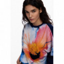Jerséis y Sudaderas Sudadera DESIGUAL Mia Gran Flor