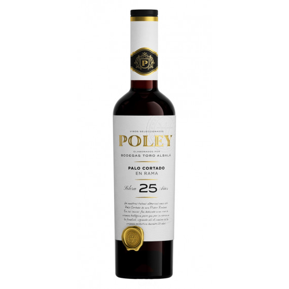 Poley Palo Cortado en Rama 25 Años - 75CL  TORO ALBALÁ