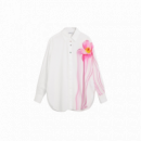 Blusas y Camisas Camisa DESIGUAL Flor Gloss