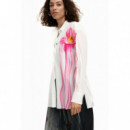Blusas y Camisas Camisa DESIGUAL Flor Gloss