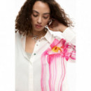 Blusas y Camisas Camisa DESIGUAL Flor Gloss