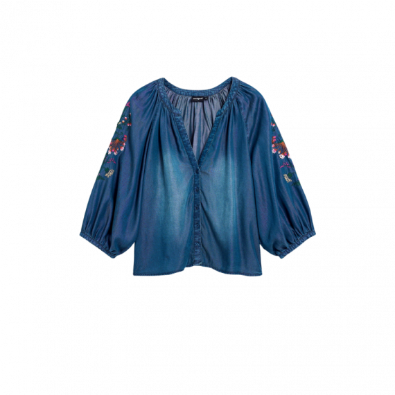 Blusas y Camisas Blusa DESIGUAL Chambre Bordados Farol