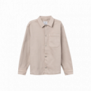 Chaquetas Hombre Sobrecamisa TIFFOSI Kris Coral Almendrado