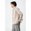 Chaquetas Hombre Sobrecamisa TIFFOSI Kris Coral Almendrado