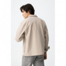 Chaquetas Hombre Sobrecamisa TIFFOSI Kris Coral Almendrado