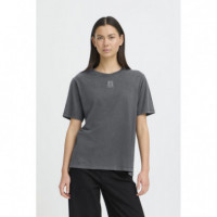 Camisetas Mujer Camiseta ICHI Nica Black