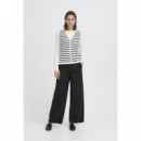 Chaleco ICHI Luls Total Eclipse Stripes
