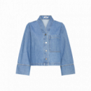 B-YOUNG Blusas y Camisas Camisa B.young Kacila Blue Denim