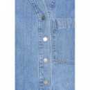 B-YOUNG Blusas y Camisas Camisa B.young Kacila Blue Denim