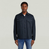 G-STAR RAW DENIM Chaquetas Hombre Sobrecamisa G-star Core Lightweight Salute