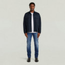 G-STAR RAW DENIM Chaquetas Hombre Sobrecamisa G-star Core Lightweight Salute