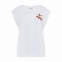 SUGARHILL BRIGHTON Camisetas Mujer Camiseta Sugarhill Chrissy White, Cake