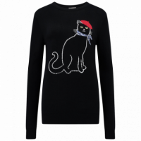 SUGARHILL BRIGHTON Jerséis y Sudaderas Jersey Sugarhill Rita Black, French Kitty