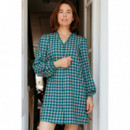 SUGARHILL BRIGHTON Vestidos Vestido Sugarhill Taylyn Navy, Heart Tile