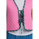 SUGARHILL BRIGHTON Chaleco Sugarhill Reversible Vander Navy, Heart Tile