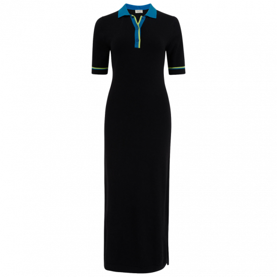 SUGARHILL BRIGHTON Vestidos Vestido Sugarhill Tanya Black, Contrast Tipping