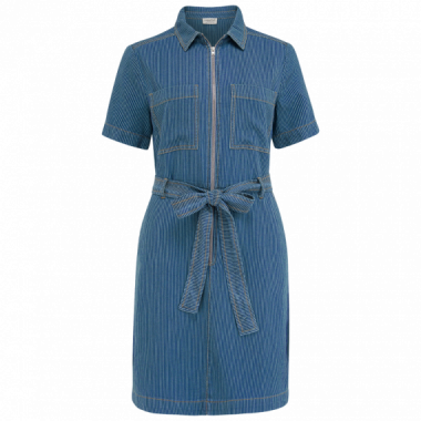 SUGARHILL BRIGHTON Vestidos Vestido Sugarhill Tasha Blue Stripe Denim