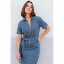 SUGARHILL BRIGHTON Vestidos Vestido Sugarhill Tasha Blue Stripe Denim