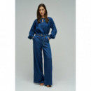 Blusas y Camisas Blusa SALSA JEANS Lightdenim Azul Oscuro