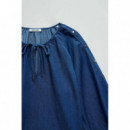 Blusas y Camisas Blusa SALSA JEANS Lightdenim Azul Oscuro