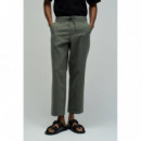 Pantalones Pantalón Jogger SALSA JEANS Lino Dark Brown
